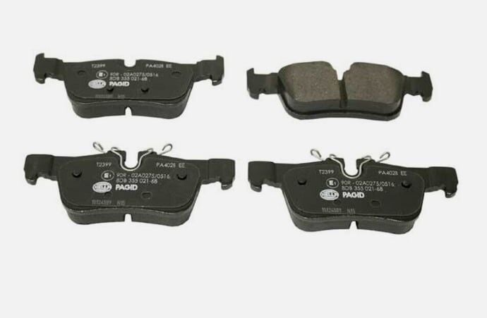 MGA FREN BALATA ARKA BMW 2 SERISI (F45) 218 i 2014-/ 220 i 2014- /216 D 2014- / i3 (I01) HYBRID 2014- /X1 (F48) 2.0 D 2014- /X1 (F48) 2.0i 2014- /MINI COOPER CLUBMAN (F54) 1.5i 2014- 34216859917