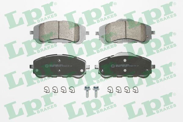 LPR FREN BALATA ON PEUGEOT 308 II 1.6 HDI 2014-/ 308 II 1.2 THP 2014-/ 308 II 1.6 2014-