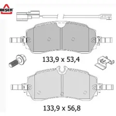 BSR FREN BALATASI ARKA FORD TRANSİT 2024- 2712621