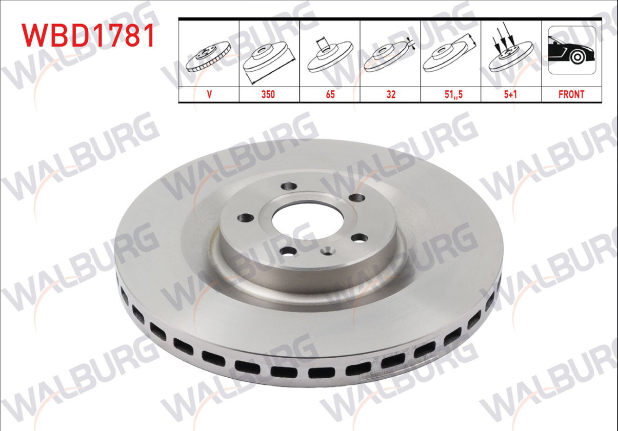 WALBURG FREN DISKI ON HAVALI TOGG T10X 2023-