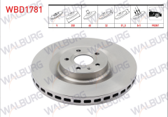 WALBURG FREN DISKI ON HAVALI TOGG T10X 2023-